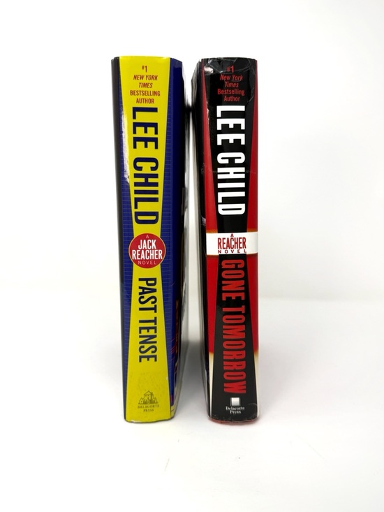 Other - Lee Child Jack Reacher Lot 2 Books HC Past Tense Gone Tomorrow Thriller